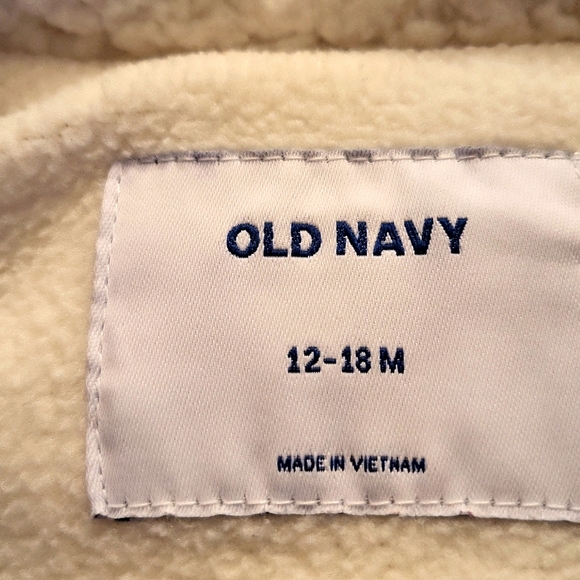 Heavy fleece lined vest with sherpa collar - Picture 3 of 4